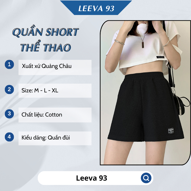Quần đùi nữ thể thao cạp chun ống rộng, quần short nữ lưng chun form rộng 2317