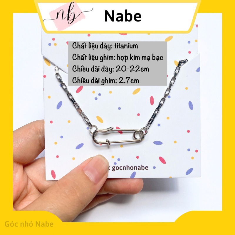 Vòng Tay Nam Safety Pins - Titanium Không Gỉ - Thời Trang Hàn Quốc ...