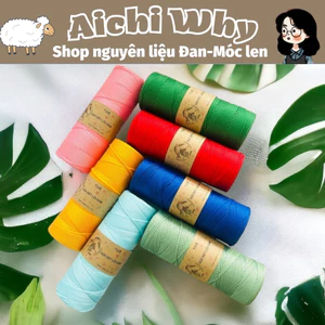 Sợi Dệt móc túi,mũ full màu, THHX