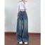 Quần jeans suông ống rộng Hari màu xanh hack dáng siêu xinh