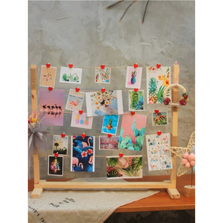 khung gỗ treo ảnh 50x50 cm decor quán cafe Trang trí tiệc cưới  sinh nhật