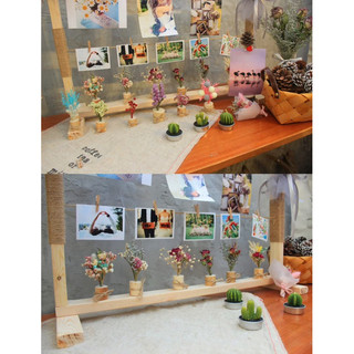 khung gỗ treo ảnh 50x50 cm decor quán cafe Trang trí tiệc cưới  sinh nhật