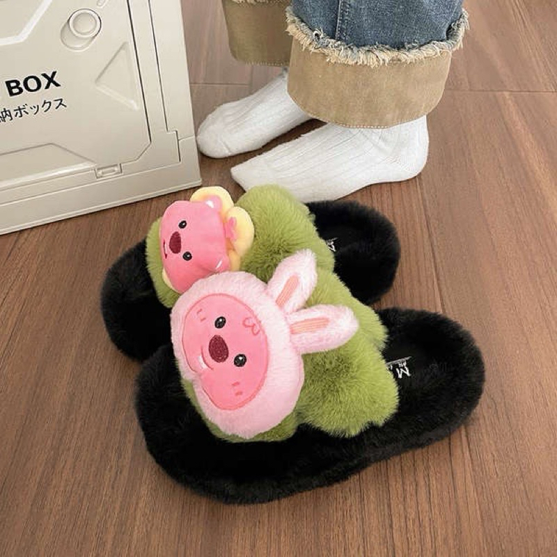 Dép Lông Loppy Xinh Xắn Dễ Thương ,Êm Chân