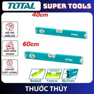 ĐỒ NGHỀ TOTAL Thước thủy 40CM , 60CM TMT24036 / TMT26036 <HÀNG CHÍNH HÃNG>