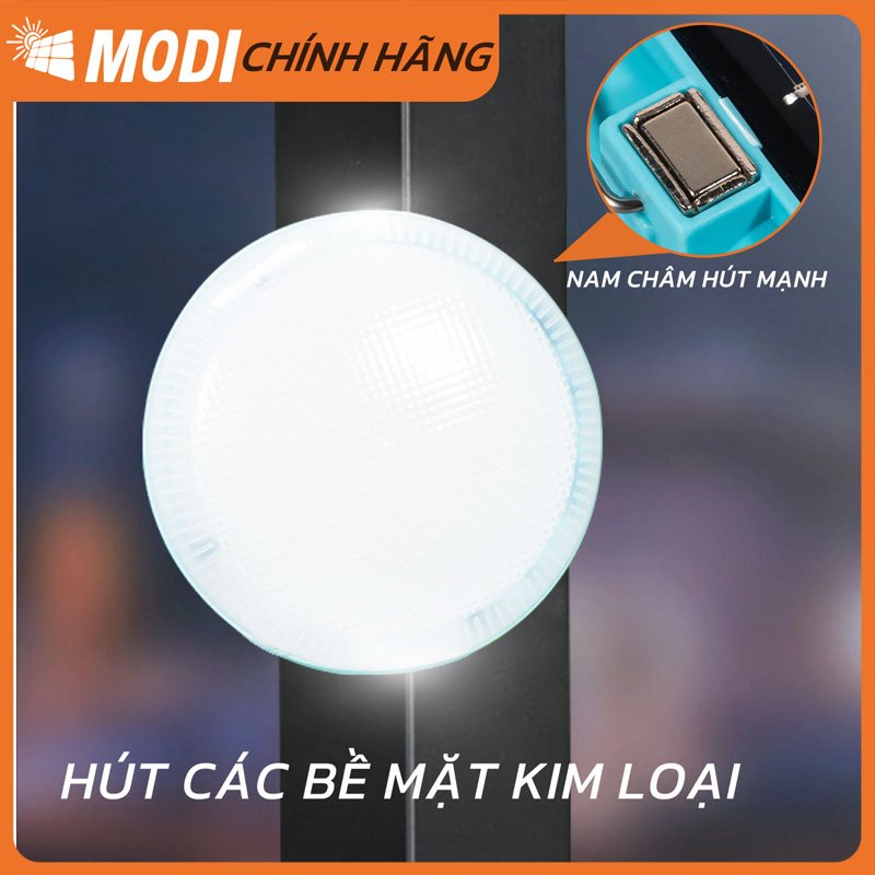 Ảnh Bóng Đèn Năng Lượng Mặt Trời MODI SOLAR Tích Điện Có Thể Sạc Bằng Cổng USB 2