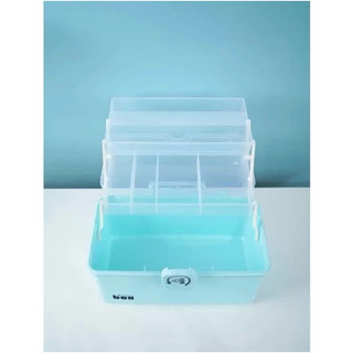 Hộp đựng thuốc gia đình 3 tầng giúp cho việc tìm kiếm dễ dàng ngăn nắp hơn