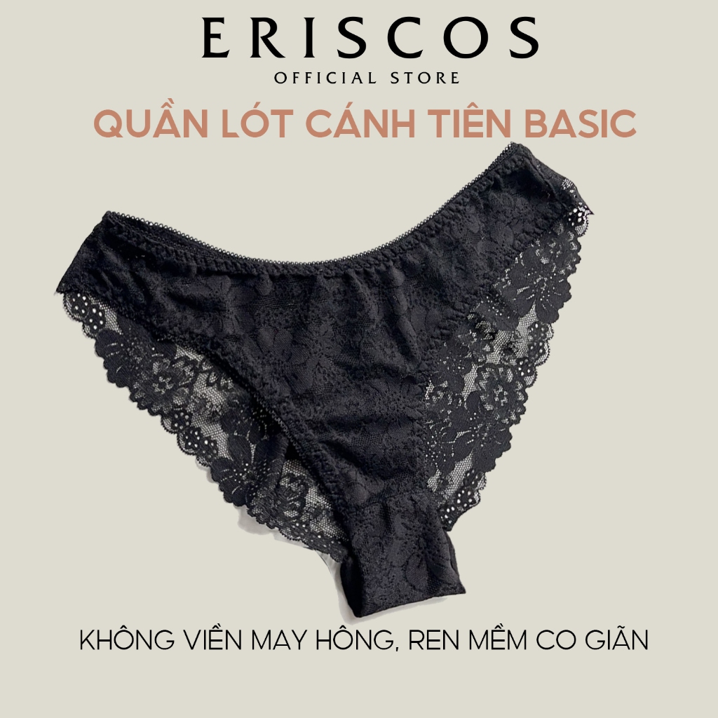 Combo 5 quần và 3 quần màu ngẫu nhiên cánh tiên basic thoáng mát gợi cảm cao cấp Eriscos Thiết kế Việt Nam