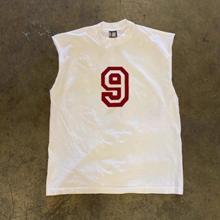 Áo Tank Top Nam Nữ Đẹp Phối Họa Tiết Số 9 Sành Điệu,Chất Liệu Cotton Mềm Mịn Thấm Hút Mồ Hôi Cực Tốt