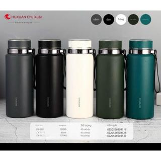 Bình giữ nhiệt inox 304 dung tích 1000ml, bình nước giữ nhiệt nóng 12h, lạnh 20h có khay lọc trà inox và dây xách