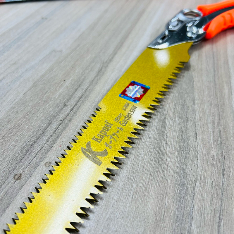 Cưa gỗ cầm tay lưỡi cong hãng Kapusi Japan chiều dài tổng thể 500mm