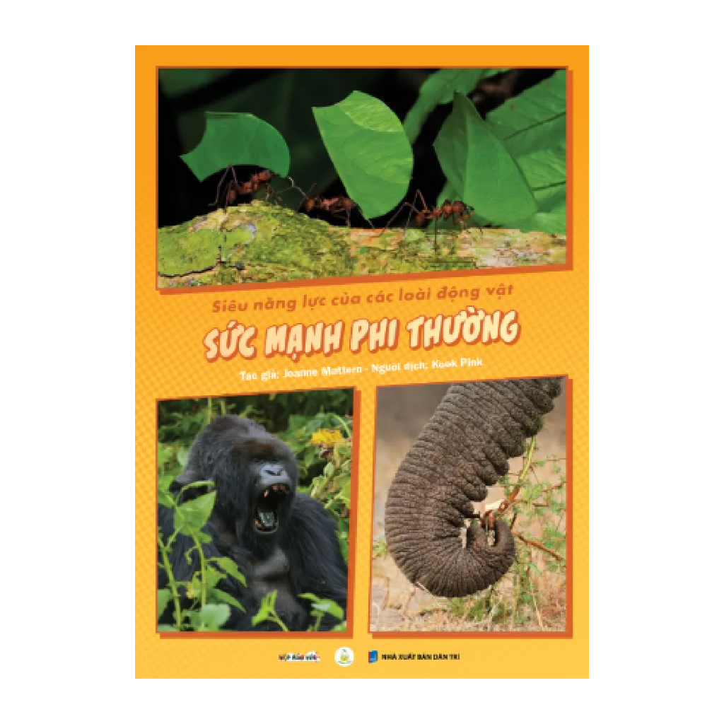Ảnh Combo sách Siêu năng lực của các loài động vật cho bé 6-10 tuổi giải mã sự tò mò, những điều thú vị về thế giới động vật 4