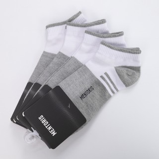 COMBO 3 Đôi Tất nam cổ ngắn Mentoris Cotton Mềm Mịn,Không Bai Gião,Kháng Khuẩn Cực Tốt,Chống Thối Chân RSP