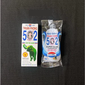 Keo Dán 502 Con Voi Xanh Thuận Phong (Chữ V) Chính Hãng
