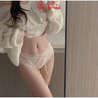 Quần lót nữ ren lưới đính nơ kiểu dáng quyến rũ Q 309 BC_CHIC LINGERIE