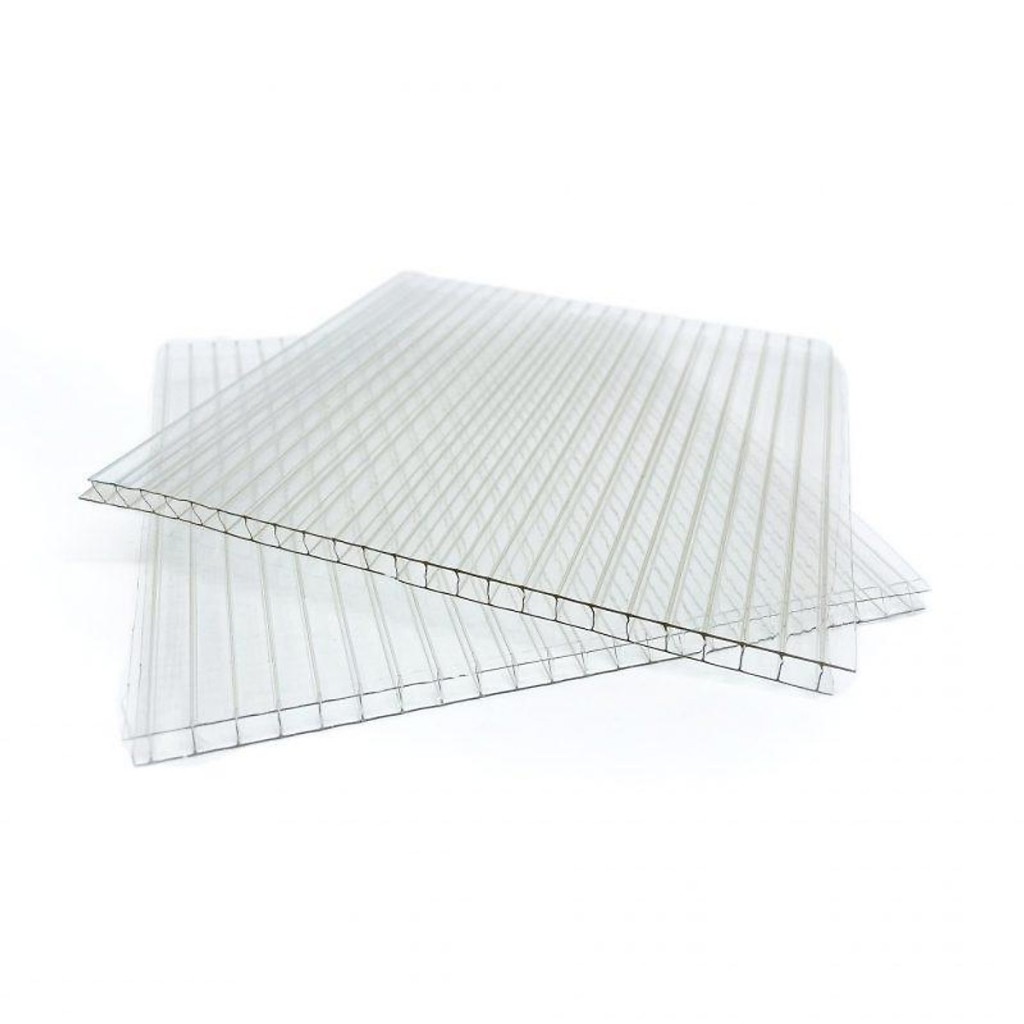Tấm POLY rỗng ruột màu trắng trong dày 4mm nhiều kích thước dày dặn ...