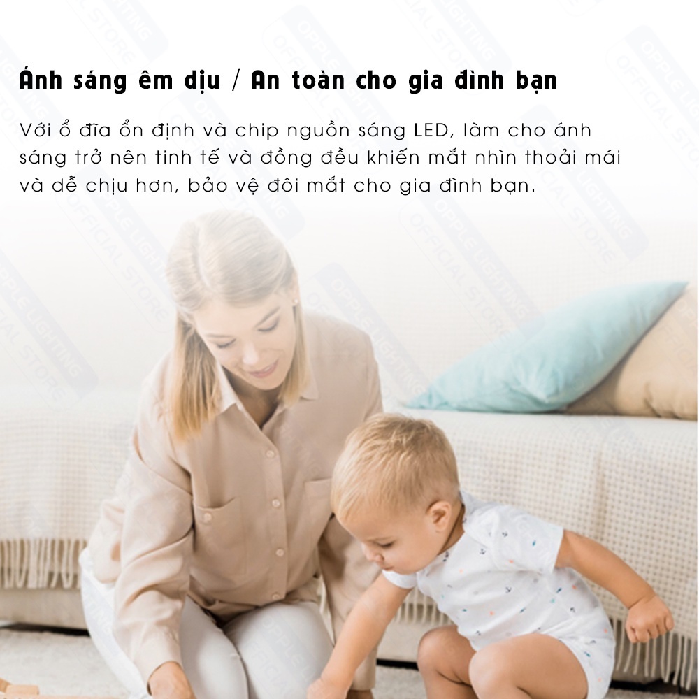 Bộ Đèn LED OPPLE Âm Trần US Downlight - Tiết Kiệm Năng Lượng, Ánh Sáng Dễ Chịu