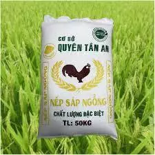 5KG Gạo Nếp SÁP NGỖNG hạt dài - Siêu Dẻo, Thơm ngon, Mềm_ Nếp sáp ngỗng giá sỉ