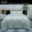 Bộ Chăn Drap Lụa Tencel Mát Lạnh Thiên Nhiên Chăn 2m2x2m Sợi Microfiber LS LAVISH SILK