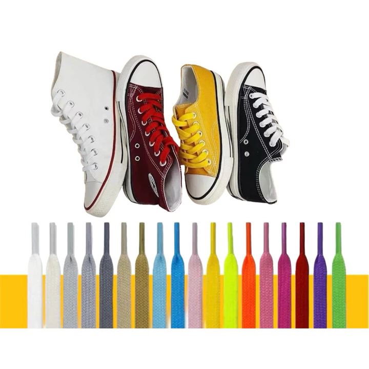 (Dây giày 8m )Dây giầy đầy đủ kích thước cổ thấp , cổ cao cho giày sneaker va giày thể thao