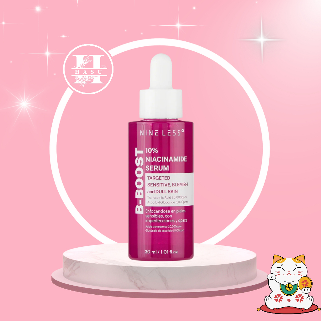 Tinh chất NINE LESS A-Control 10% Azelaic Acid Serum 30ml dưỡng da, giảm mụn thâm
