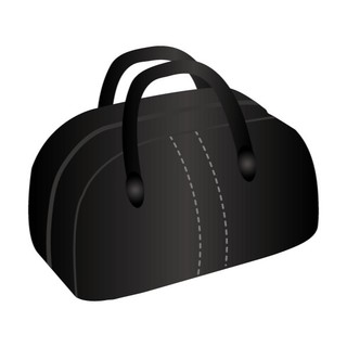 TRUSCO Worker’s Bag: Black Boston model TC-BB1-BK.