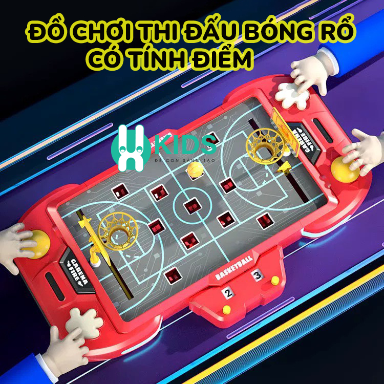 Đồ chơi thi đấu bóng rổ mini có tính điểm rèn luyện tư duy, vận động ...