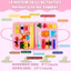 Đồ Chơi Montessori Cặp Bận Rộn Bảng Bận Rộn Busy Board 7in1 Khối Bận Rộn Đồ Chơi Giáo Dục Cho Bé BỐ KHỦNG LONG