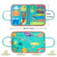 Đồ Chơi Montessori Cặp Bận Rộn Bảng Bận Rộn Busy Board 7in1 Khối Bận Rộn Đồ Chơi Giáo Dục Cho Bé BỐ KHỦNG LONG