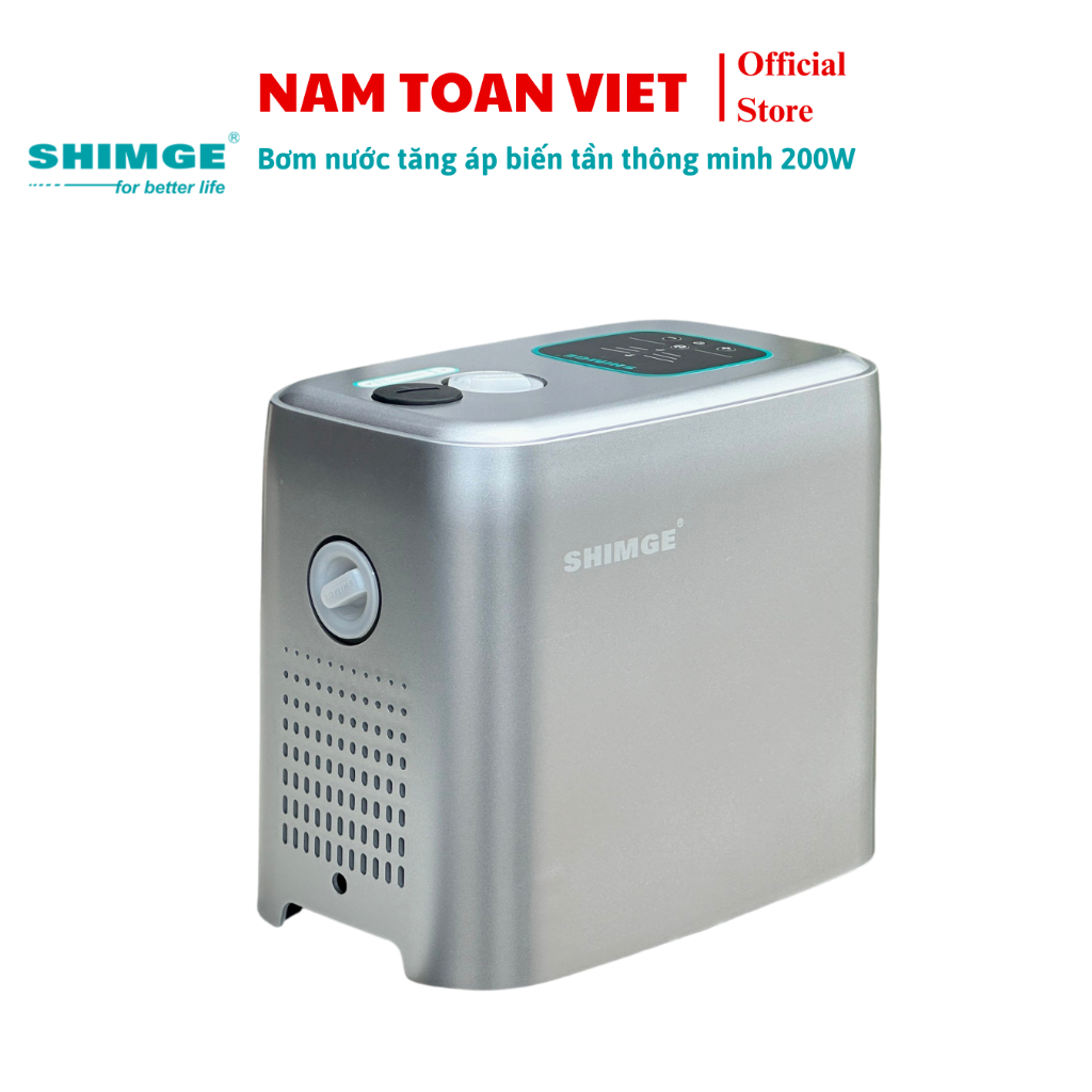 Máy Bơm Tăng Áp Biến Tần Thông Minh Shimge CA200 Công Suất 200W ...