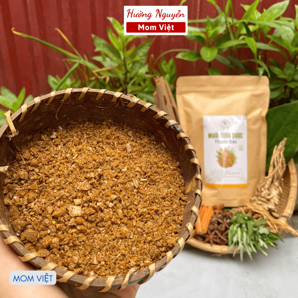 1KG MUỐI THẢO DƯỢC CHƯỜM EO MOM VIỆTGIẢM EO TAN MỠ SĂN CHẮC BỤNG