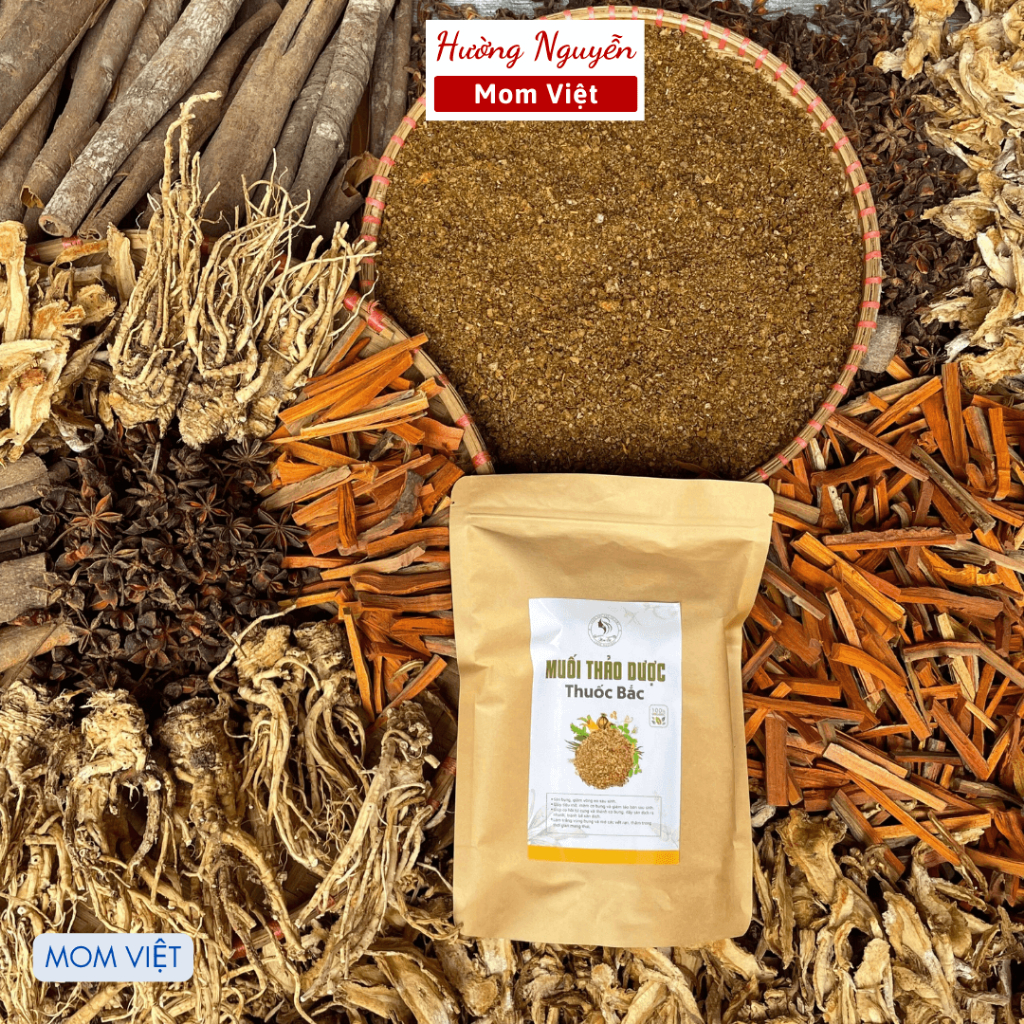 1KG MUỐI THẢO DƯỢC CHƯỜM EO MOM VIỆTGIẢM EO TAN MỠ SĂN CHẮC BỤNG