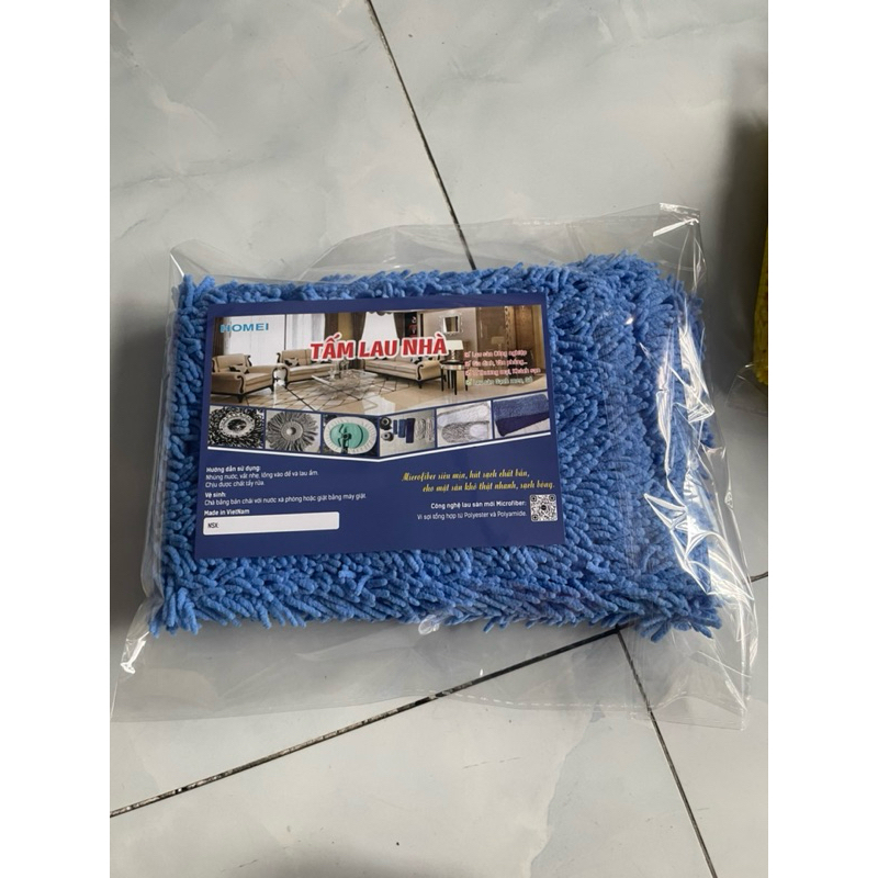 Tấm lau nhà san hô 60cm x 15cm, bẹ lau nhà loại 1 siêu xịn - HOMEI