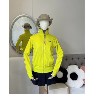 Áo Khoác Cotton Viền Sọc Tay [4 Túi]