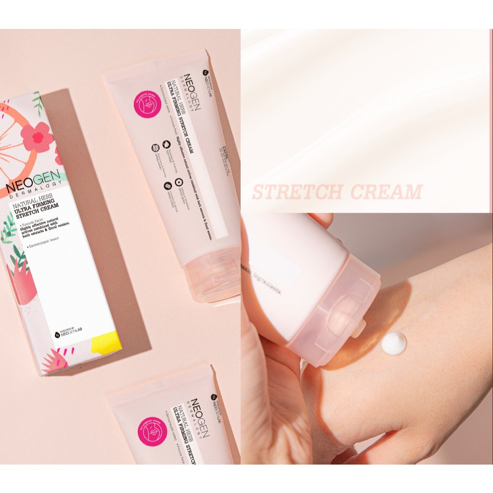 Ảnh Kem Dưỡng Giảm Rạn Da, Hỗ Trợ Mờ Sẹo, Săn Chắc Da Neogen Dermalogy Natural Herb Stretch Cream 200ml 3