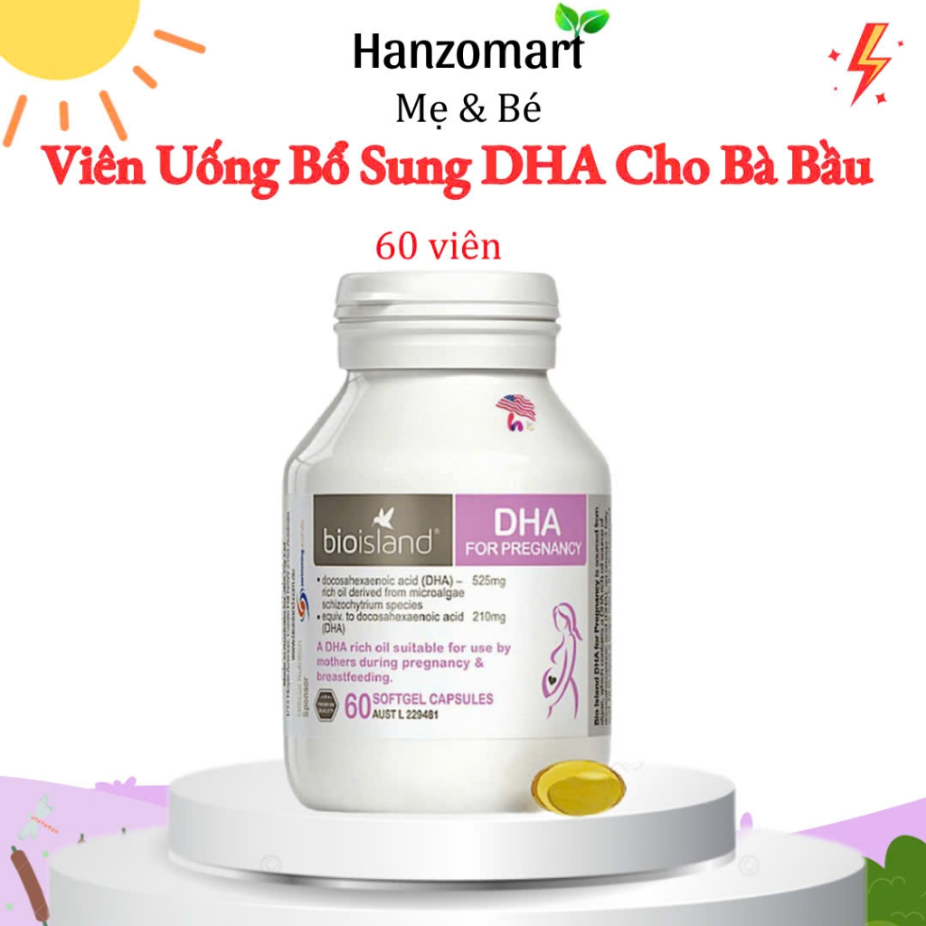 Dha cho mẹ bầu (60 viên) - hanzomart