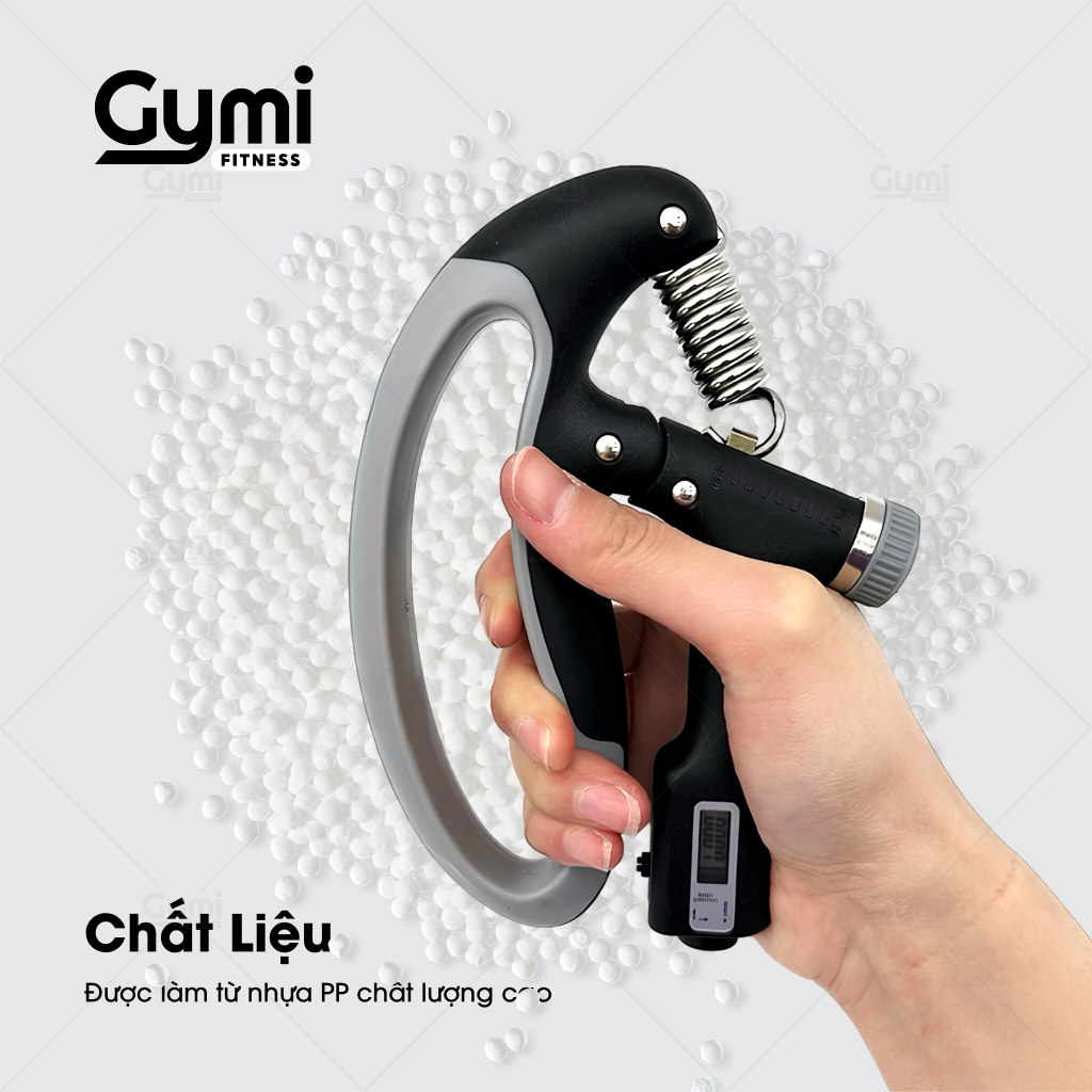 Kìm Bóp Tay 10 - 100kg Lò Xo Có Đếm Số Điều Chỉnh Lực Luyện Tập Cổ Tay, Bàn Tay Đa Năng Tại Nhà - KimBopTay100
