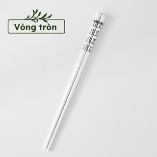 Đũa sứ ăn cơm họa tiết phong cách Bắc Âu Dư Dư (Mua 20 đôi tặng 1 đôi)