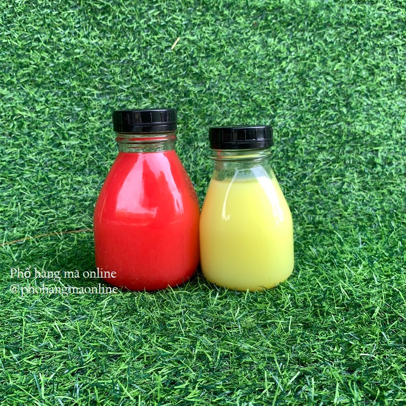 Chai, hũ, bình thủy tinh đựng nước ép dày dặn đủ các kích cỡ, hình dáng