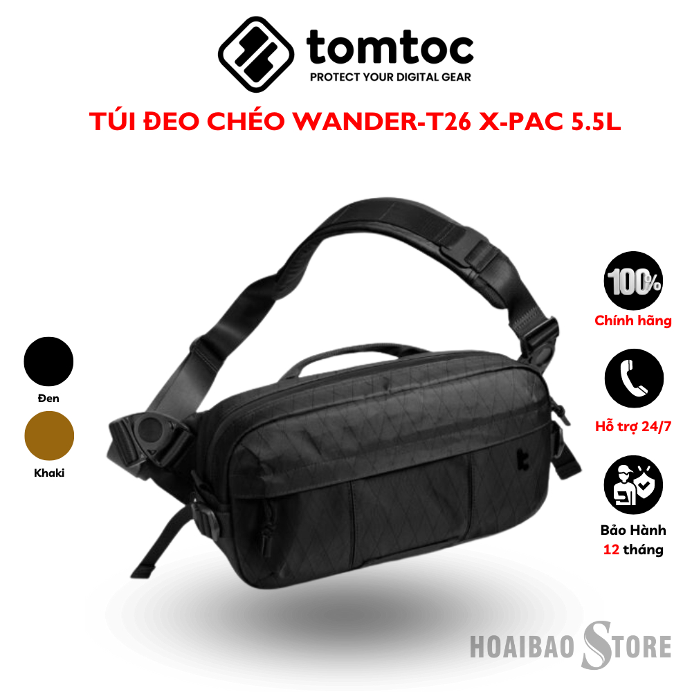 Túi đeo chéo TOMTOC (USA) WANDER-T26 STEAM DECK – ROG ALLY DAILY Kiểu ...