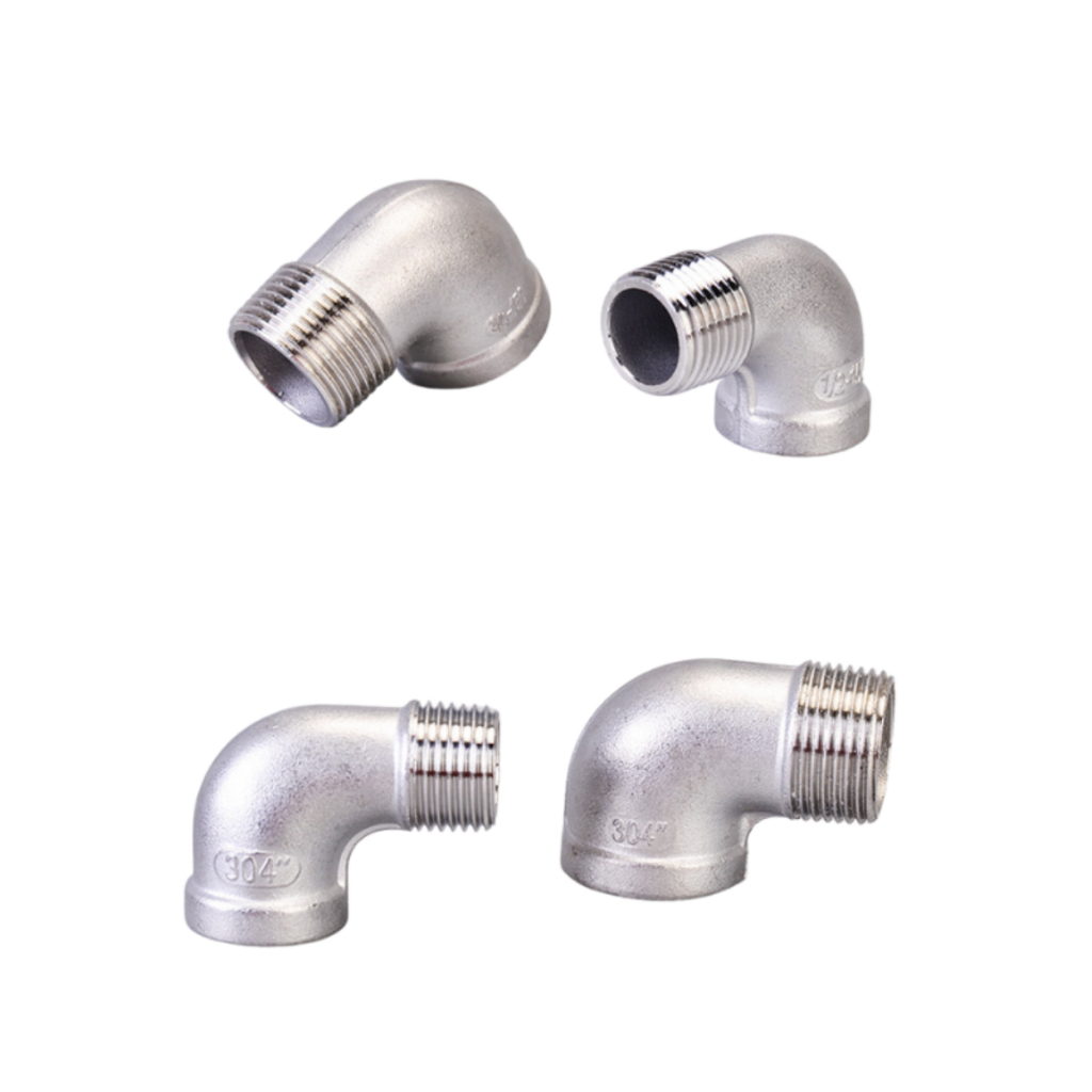 Co điếu inox 304 phi 13-17-21-27-34 cút nối góc 90 độ ren trong ren ...