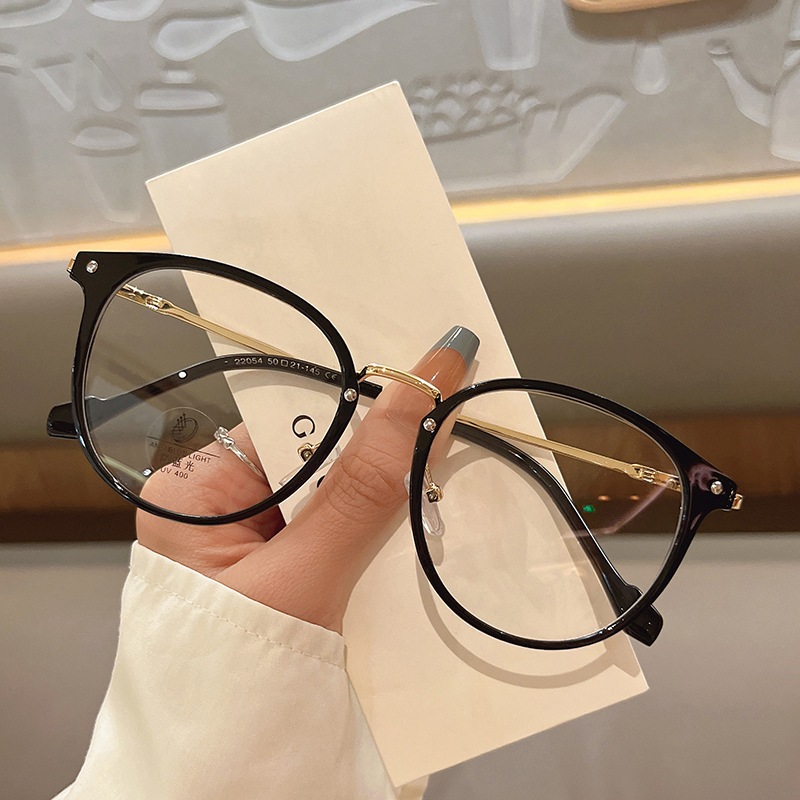 Gọng kính cận nữ nam chống tia UV thời trang trẻ trung gọng chắc chăn thay được tròng cận 522