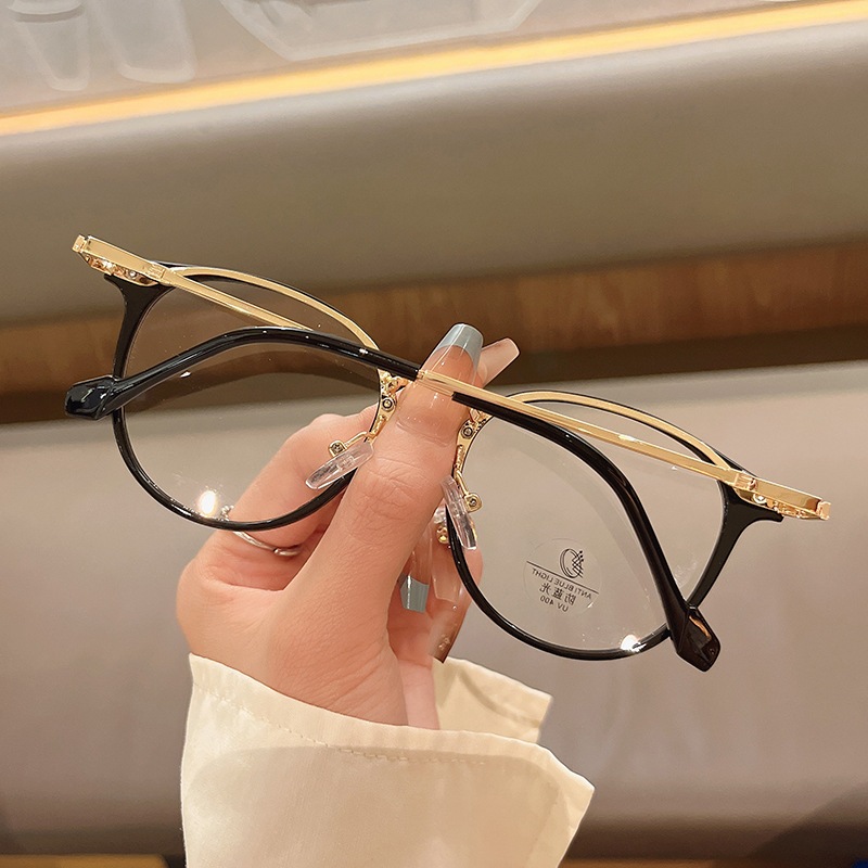 Gọng kính cận nữ nam chống tia UV thời trang trẻ trung gọng chắc chăn thay được tròng cận 522