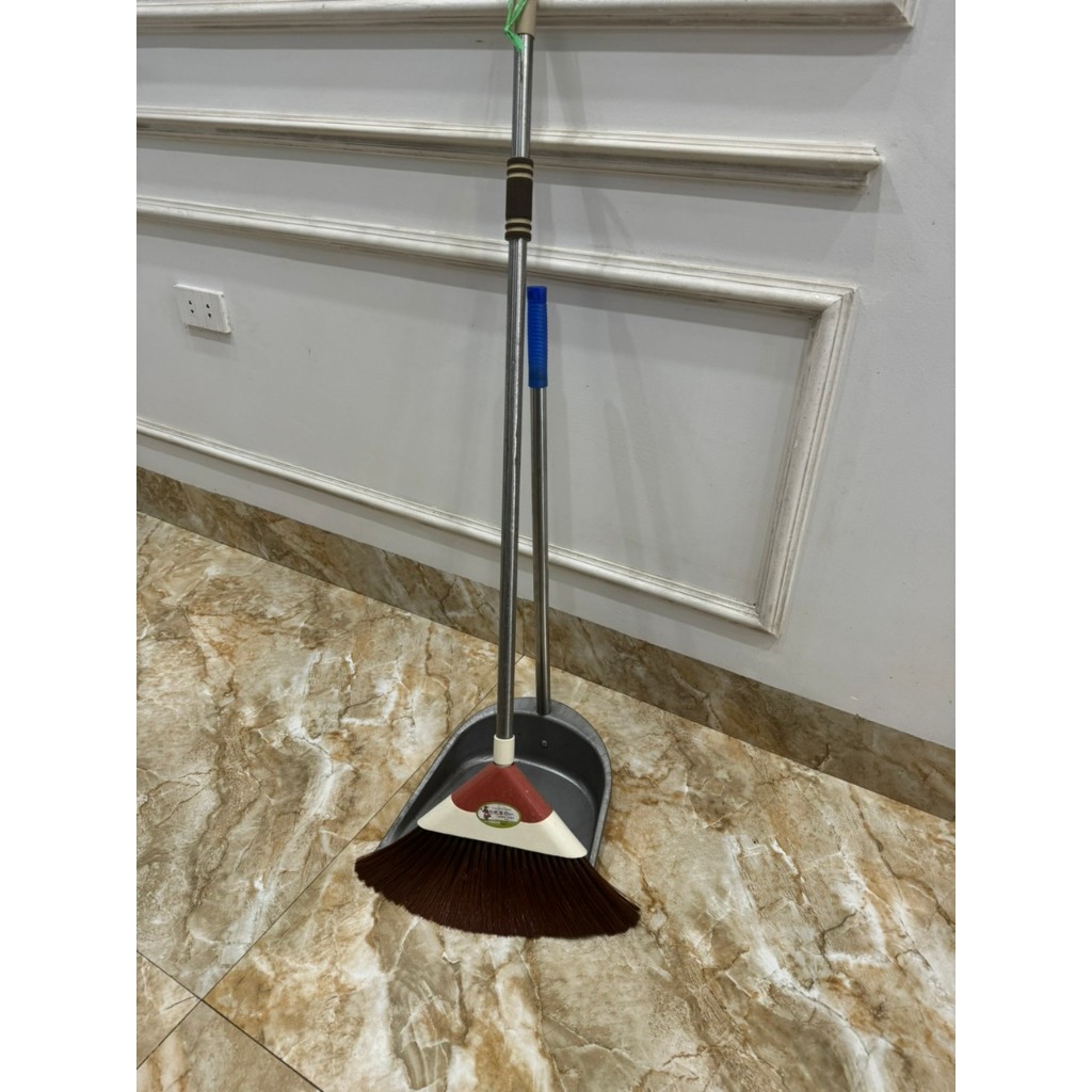 [Hàng Sẵn Kho] Hót Rác Cán Dài, Hốt rác cán đứng siêu bền | Shopee Việt Nam