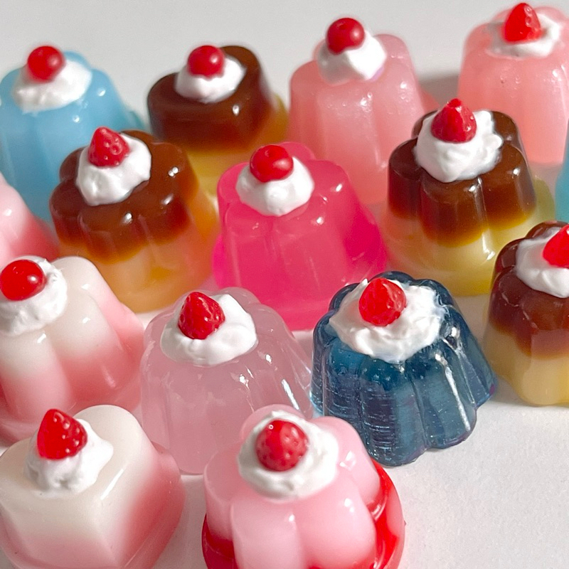 𝐛𝐥𝐨𝐨𝐦𝐞𝐫𝐚.𝐜𝐛 ⭑ - Móc khoá pudding mini trang trí điện thoại ( đọc kĩ mô tả )