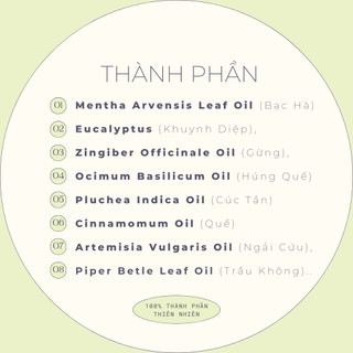 Tinh Dầu Giảm Căng Thẳng Mệt Mỏi NEPAROMA Chính Hãng 10ml