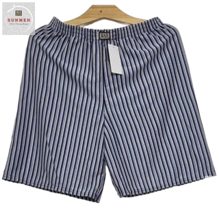 [COMBO 5 QUẦN] Quần Đùi Nam Kẻ Sọc Trắng Thun Co Giãn Mát Mẻ Chất Vải Mỏng Mặc Ngủ,Mặc Nhà 45-90kg