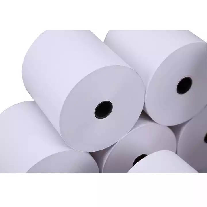 [COMBO 8 CUỘN] Giấy in bill cuộn bự K80x80 in máy pos Ocha 80MM K80 in hóa đơn 80x80 giấy nhiệt K80x80mm k80*80 thu ngan