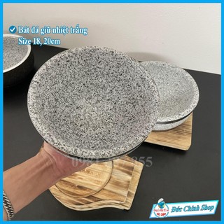 Bát đá giữ nhiệt, thố đá chuyên phở bát đá, mỳ cay