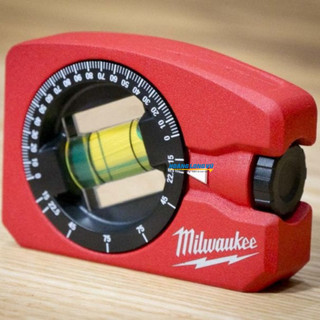Thước thủy Milwaukee mini bỏ túi có nam châm, thước đo độ cân bằng Milwaukee 48-22-5102 nhỏ gọn