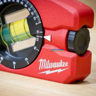 Thước thủy Milwaukee mini bỏ túi có nam châm, thước đo độ cân bằng Milwaukee 48-22-5102 nhỏ gọn